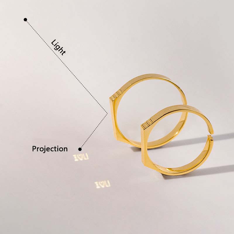 New Techonolog βIπ€Uβ Light Projection Ring
