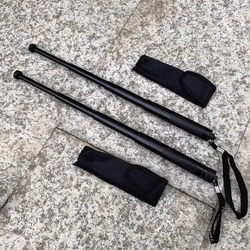 4 Parts Telescopic Baton Good Self Defense Tool in Purse
