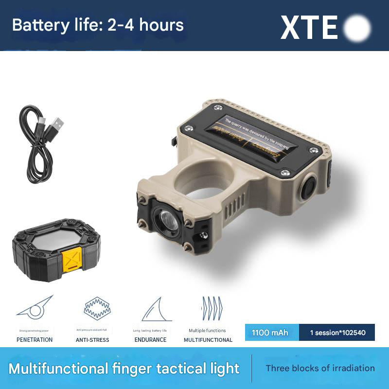 Brass Knuckle with Lighter and Window Breaker