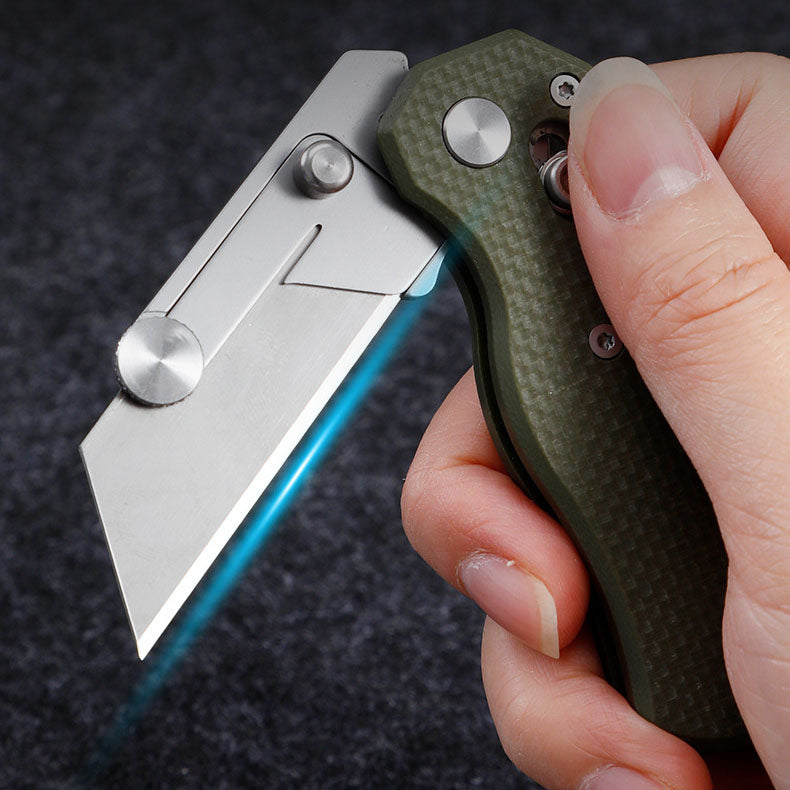 G10 Utility Knife with 10 pcs Replaceable Blades