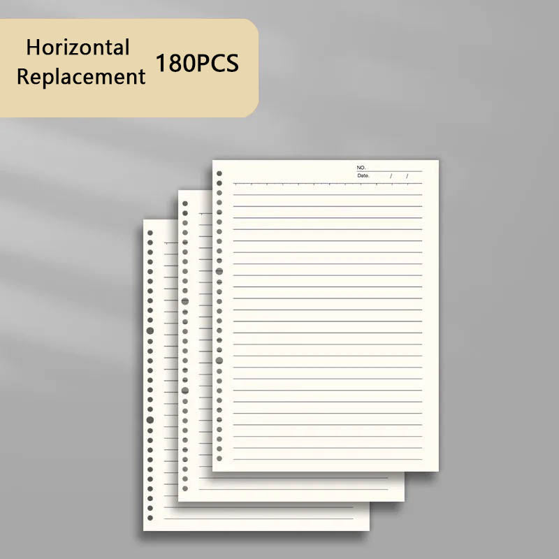DIY A4 B5 Ring Binders Loose Leaf Notebook