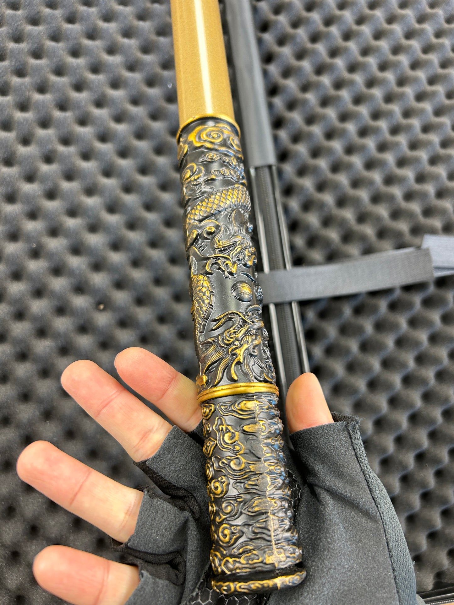 Sharp 39" Heavy Duty Wu Kong's Stick Knife Sword