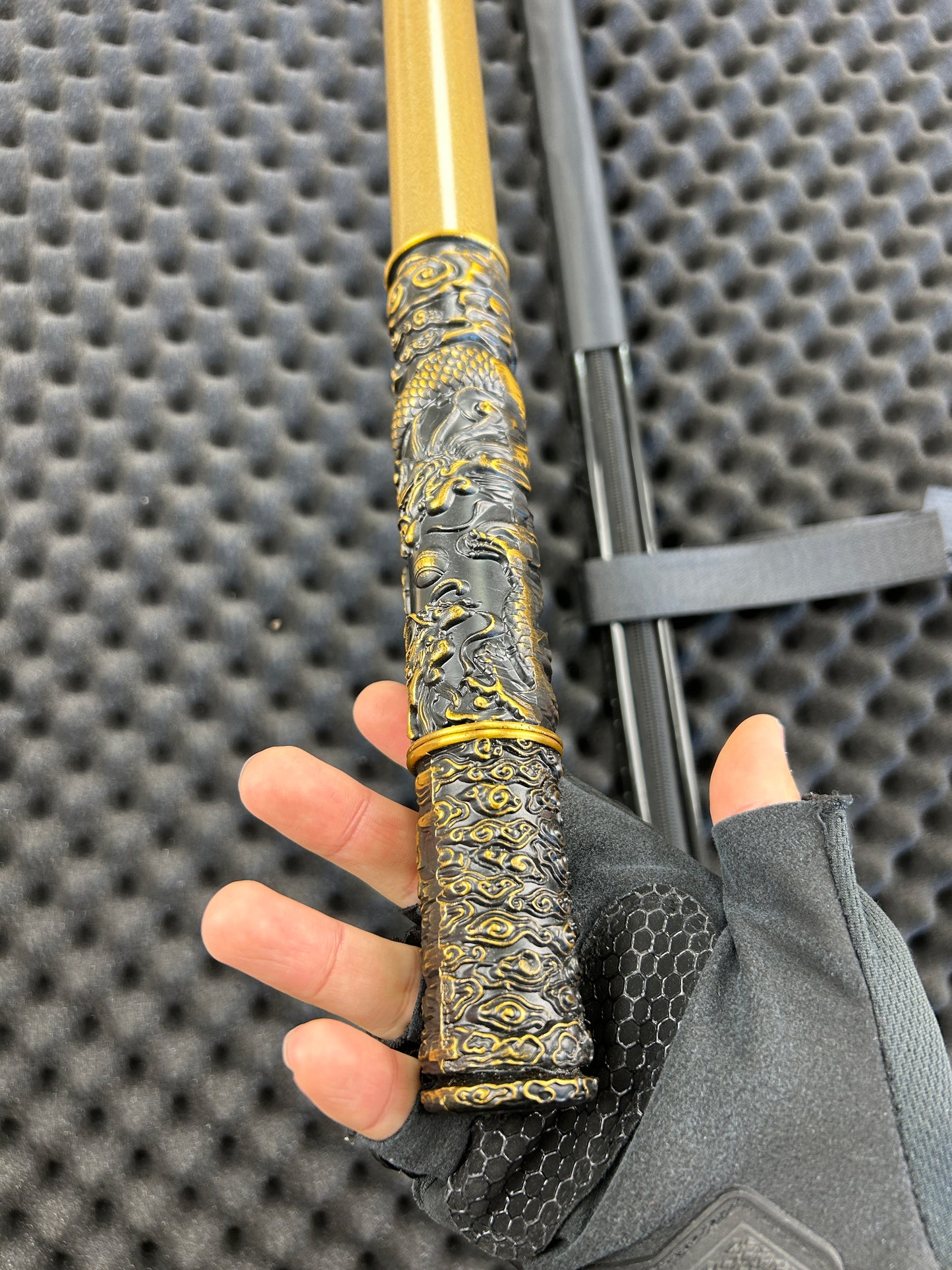 Sharp 39" Heavy Duty Wu Kong's Stick Knife Sword