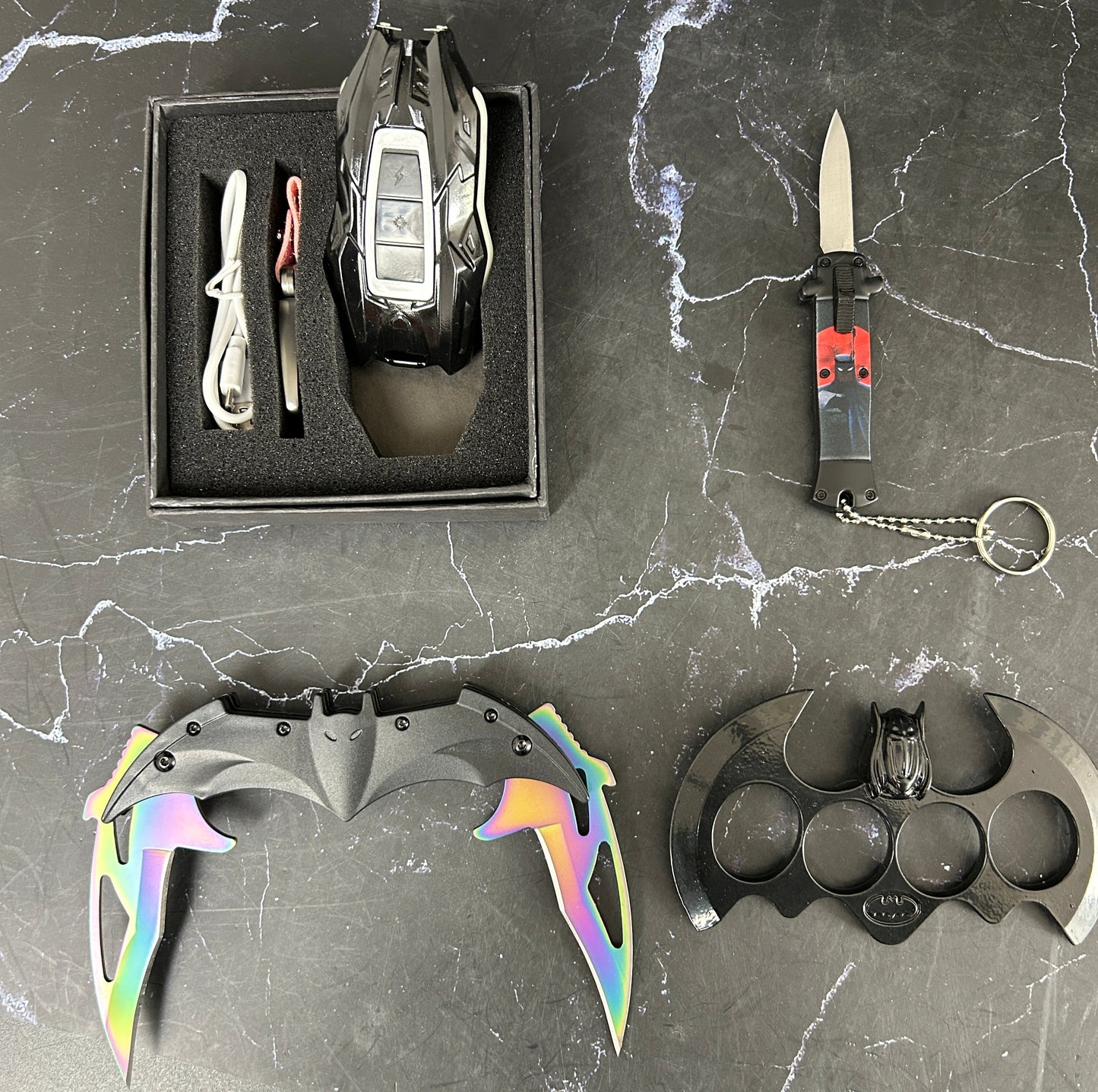 4pcs Batman Pack For Man Boys Who Love Batman