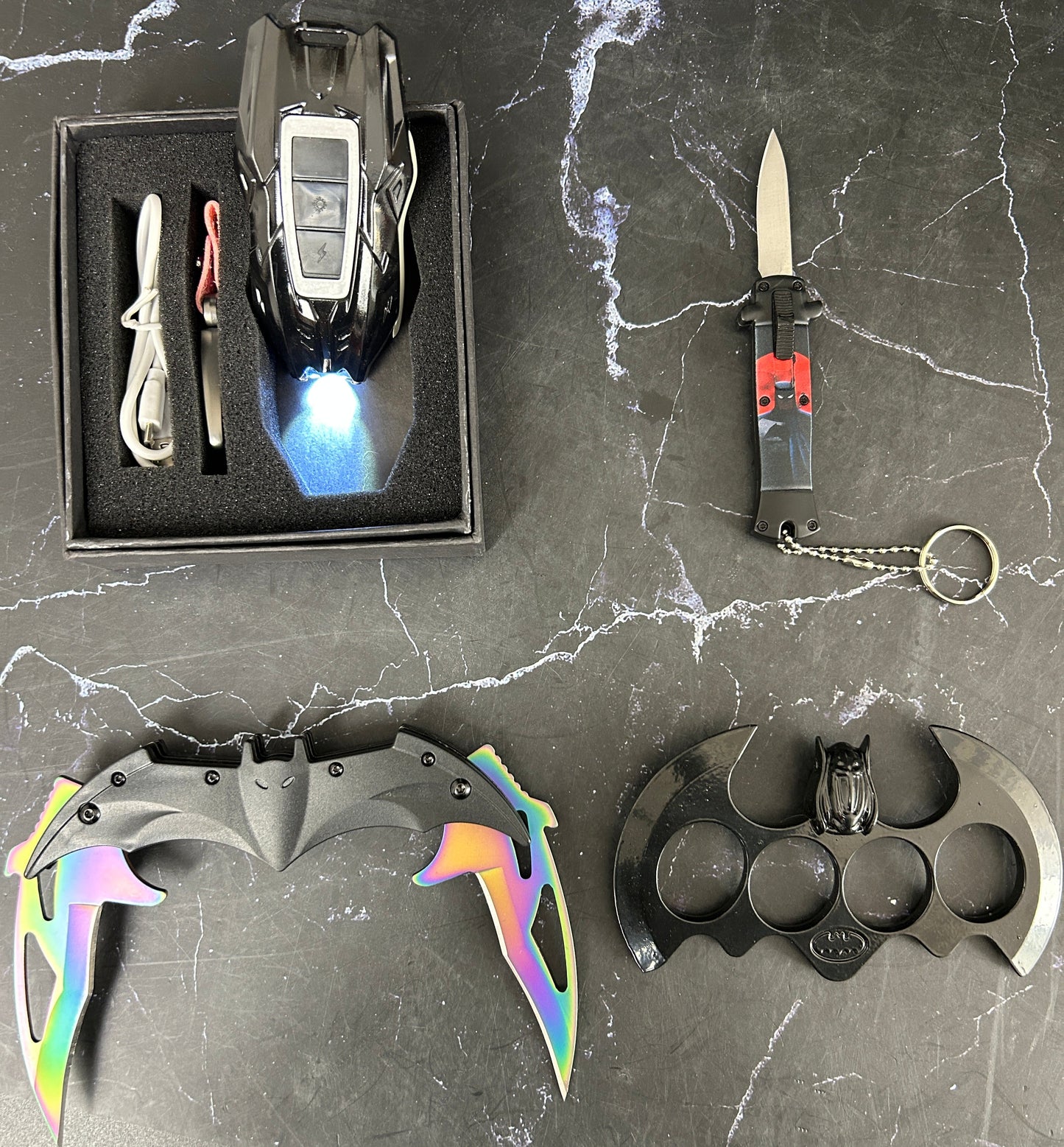 4pcs Batman Pack For Man Boys Who Love Batman