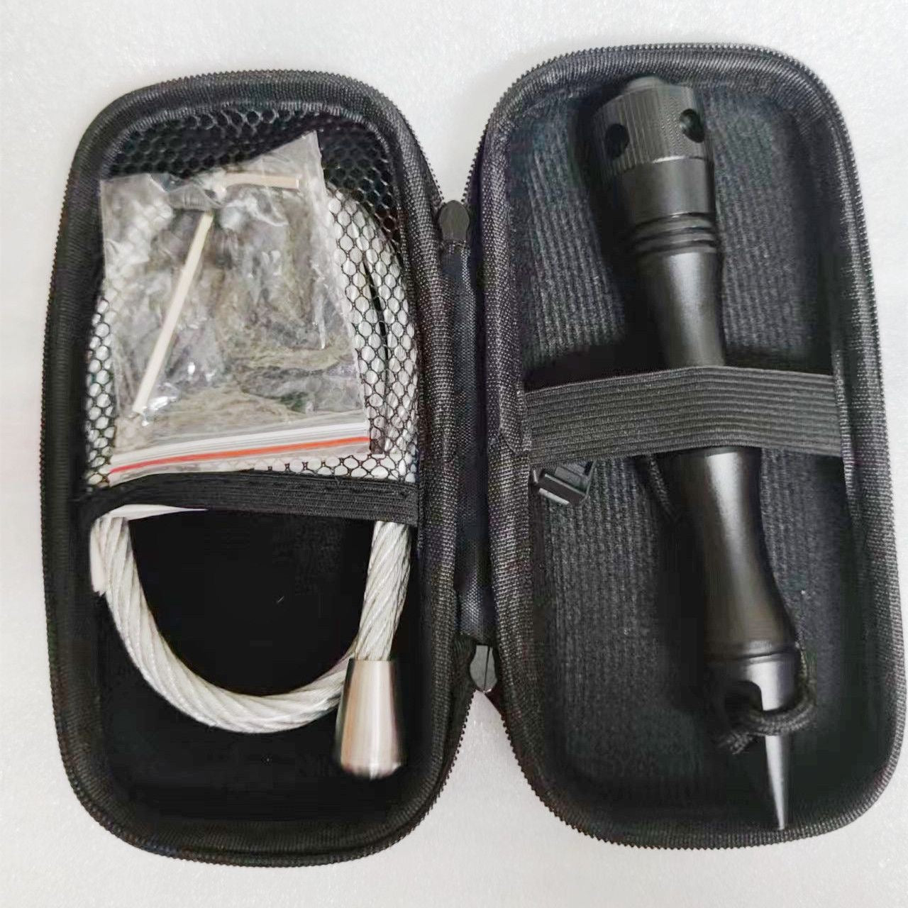 Whip with Steel Ball and Window Breaker Good Self Defense Tool