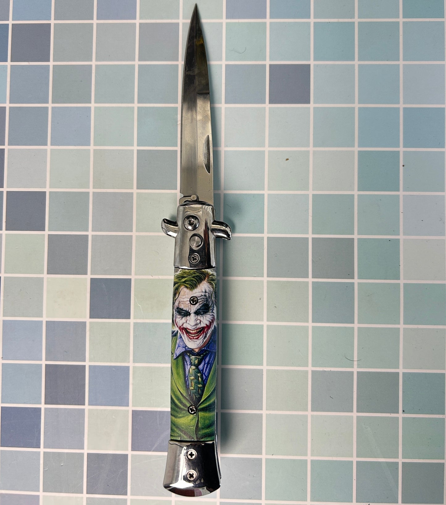 Joker Switch Blade Stiletto Auto Knife
