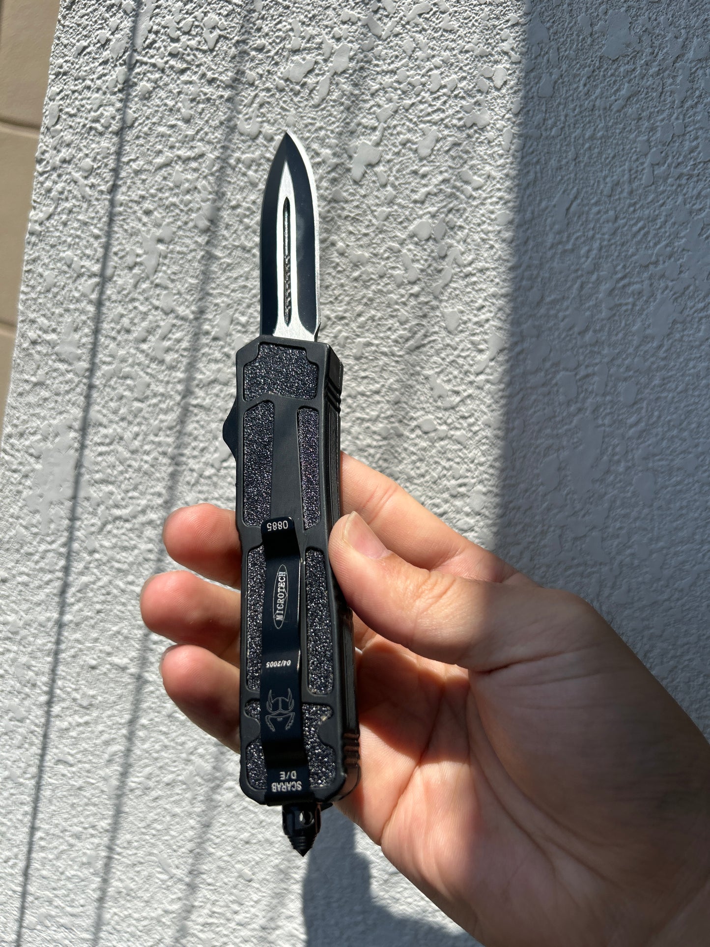 Skull Cross OTF Knife