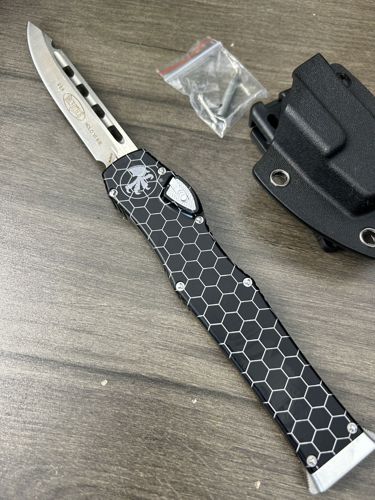 Microtech Halo VI S/E OTF Knife Unique Open&Close Knife Good for collection