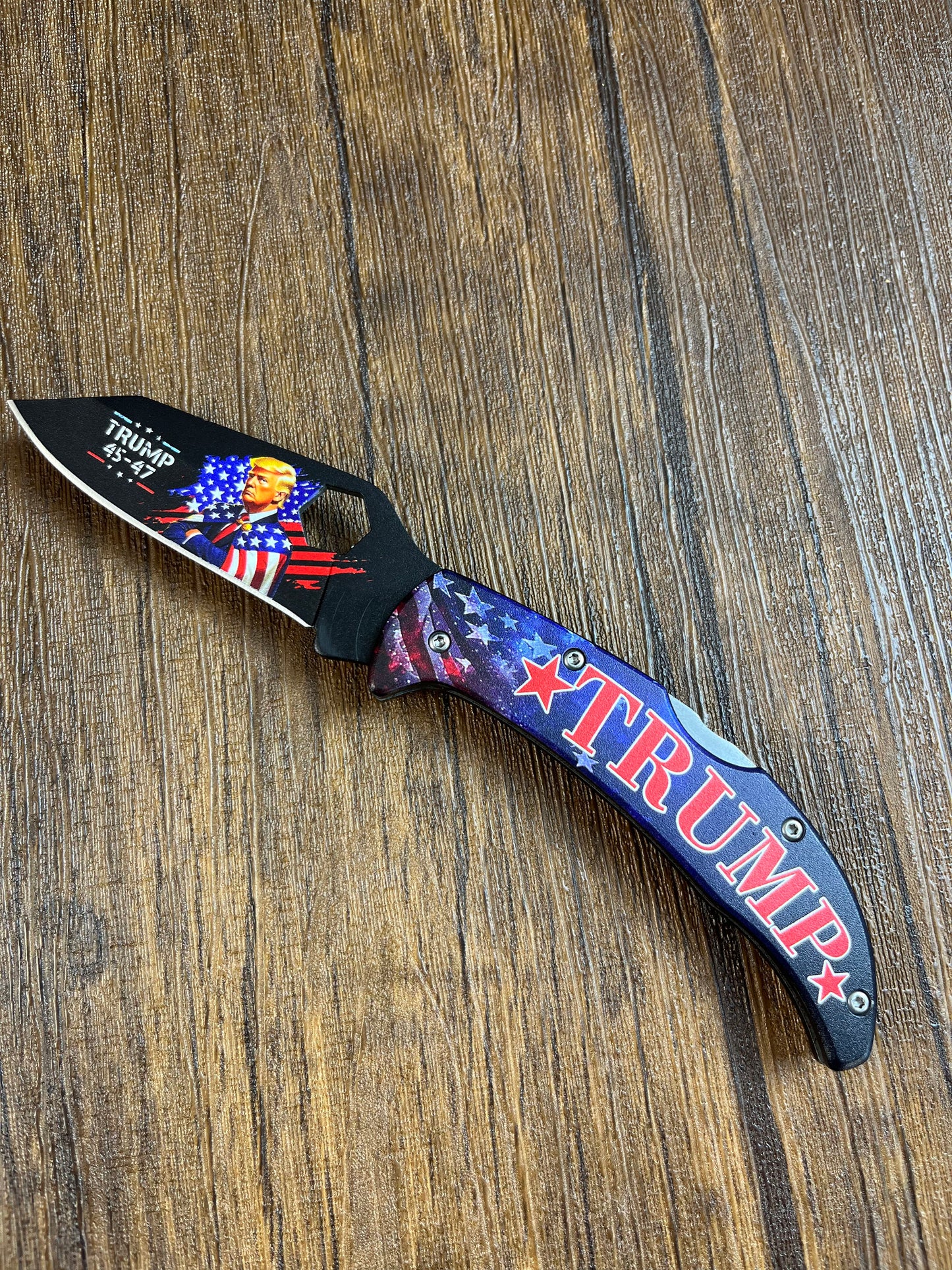 Full Steel Trump Folding Knife,Back Lock Knife,Belt Clip Pocket Knife
