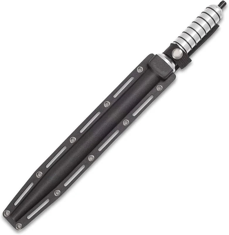 Silver Cyclone Twisted Dagger with Storage Handle