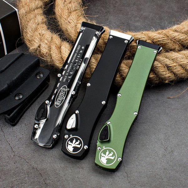 Microtech Halo VI S/E OTF Knife Unique Open&Close Knife Good for collection