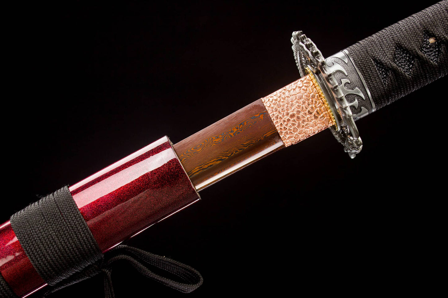 The Blood Katana with Dragon Fitting