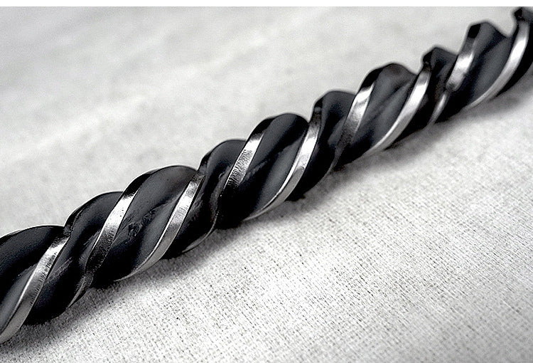 Full Steel Dragon/Bird Walking Stick Twisted Stick