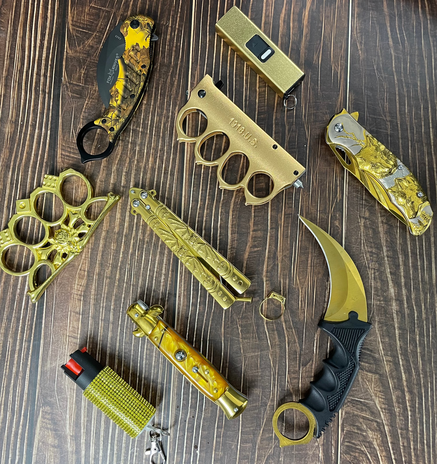 Mystery Golden Knife Box Set