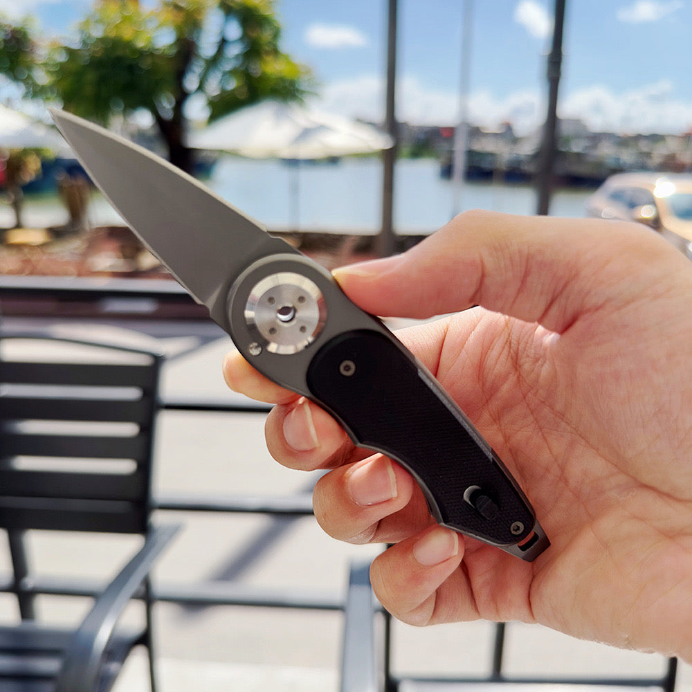 Unique Open Knife Rotating Blade Subway Knife
