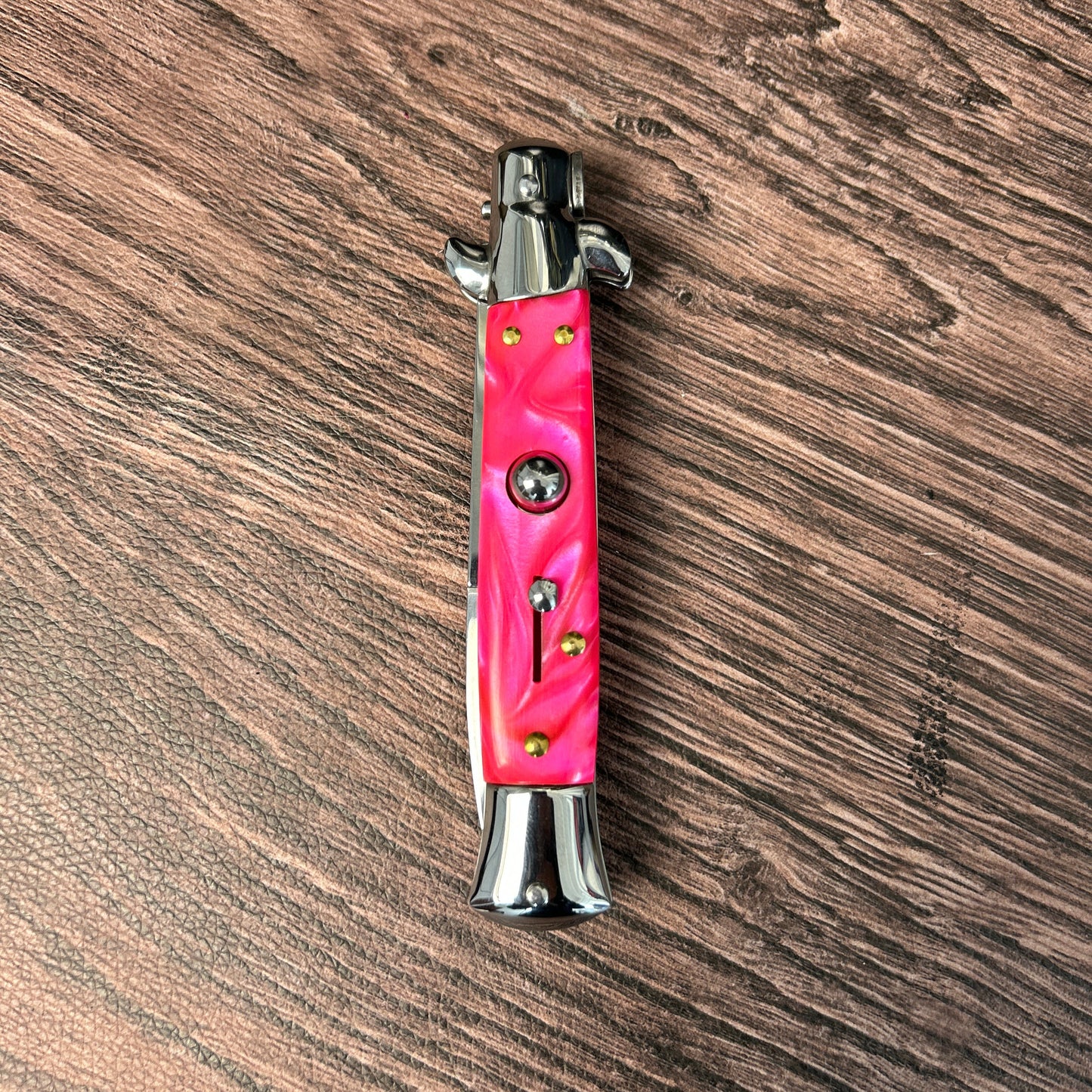 AKC Italian Stiletto Switch Blade Pocket Knife