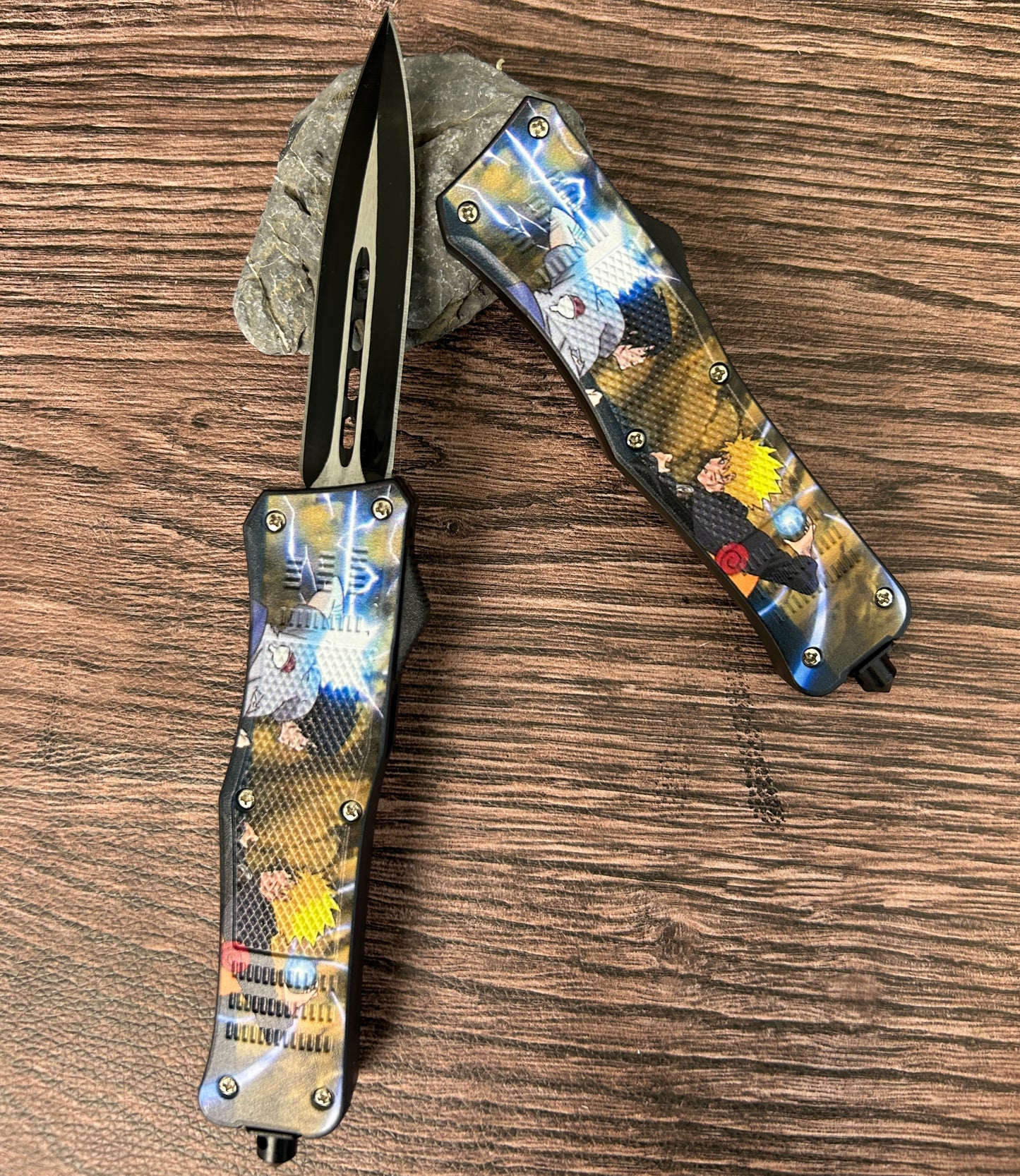 Naruto OTF Knife ABS handle