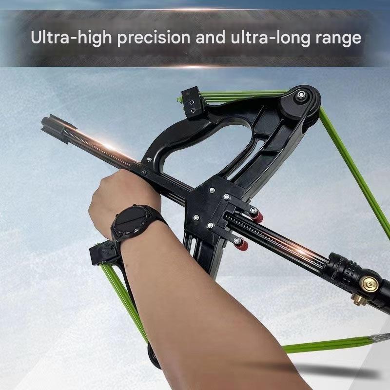 Outdoor Hunting Slingshot Crossbow 40 Continuous Steel Balls