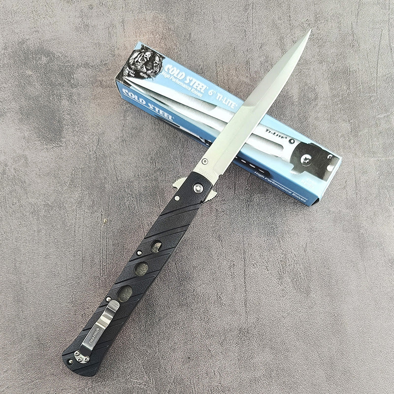 Cold Steel 13" TI-LITE Folding Knife Kris Blade