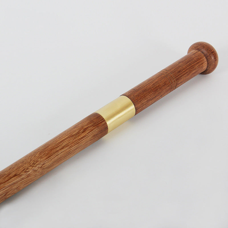 Straight Walking Stick Sword Cane Rose Wood Handle
