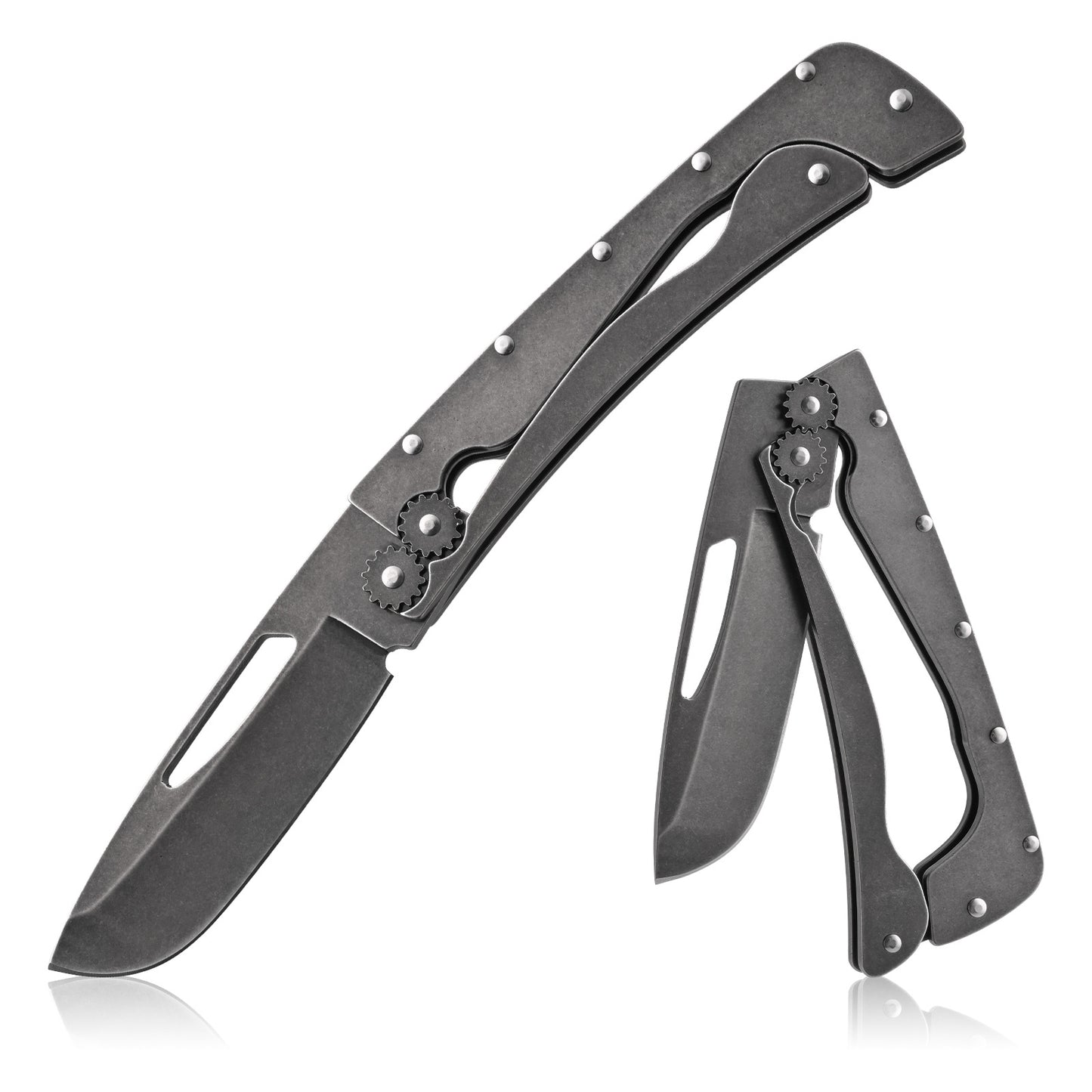 Gear Folding Knife