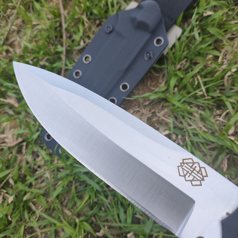 Carol's Knife Brass Knuckle Guard Fixed Blade DC53 steel