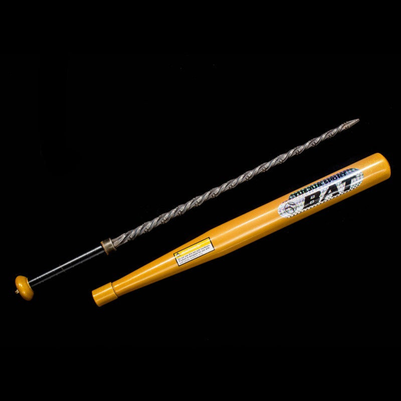 28" Baseball Bat with Hidden Twist Stick Cool For Carrying and Self Defense