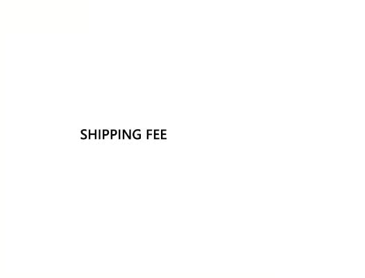 Shipping fee