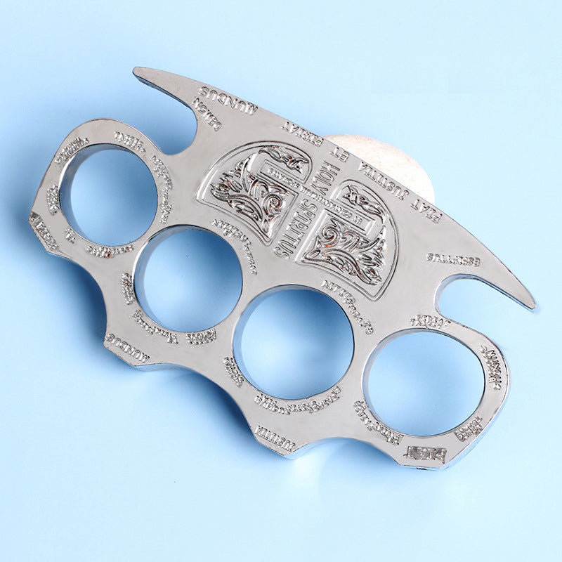 Mundus with Cross Sign Constantine Holy Spiritus Brass Knuckle