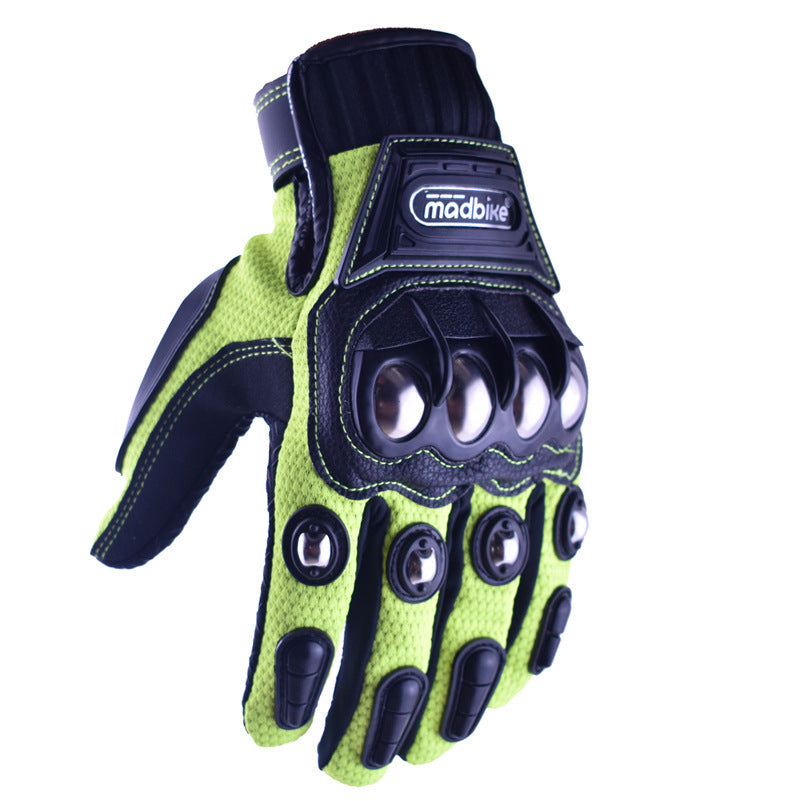 Combat Tactical Gloves With Metal Knuckles For Motobike Rider