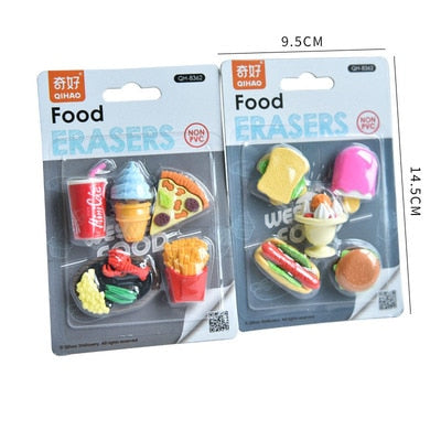 Creative cute space doll rabbit aircraft Kitchenware Toiletries toys Eraser