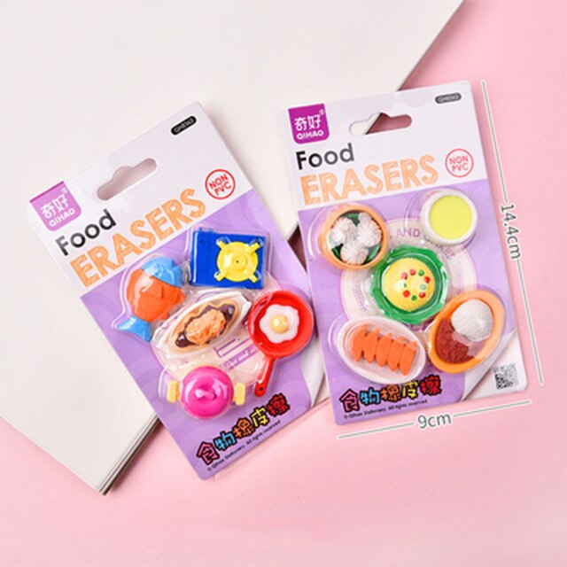 Creative cute space doll rabbit aircraft Kitchenware Toiletries toys Eraser