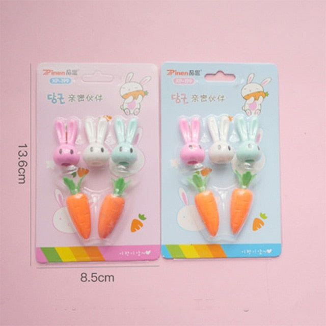 Creative cute space doll rabbit aircraft Kitchenware Toiletries toys Eraser