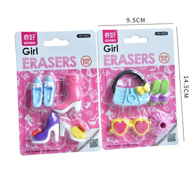 Creative cute space doll rabbit aircraft Kitchenware Toiletries toys Eraser