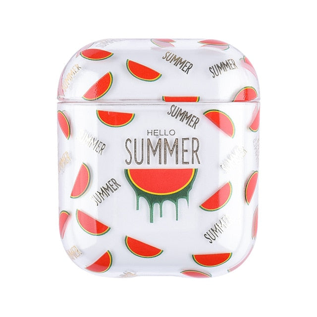 Cute Fruit transparent AirPods Case