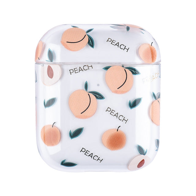 Cute Fruit transparent AirPods Case