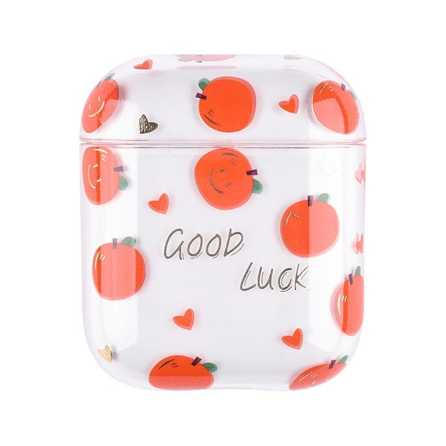 Cute Fruit transparent AirPods Case