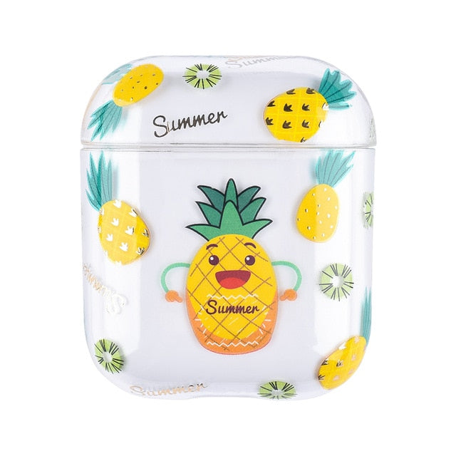 Cute Fruit transparent AirPods Case