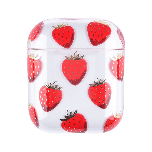 Cute Fruit transparent AirPods Case