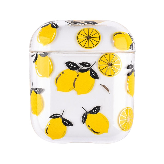 Cute Fruit transparent AirPods Case