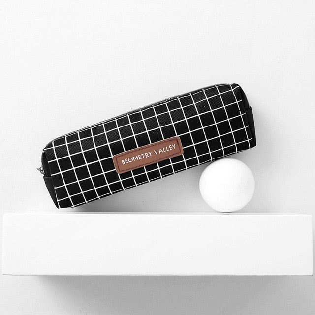 Cute Kawaii Canvas Pencil Case