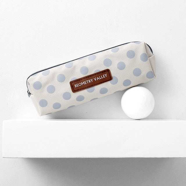 Cute Kawaii Canvas Pencil Case