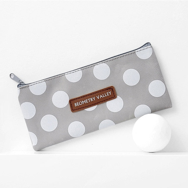 Cute Kawaii Canvas Pencil Case