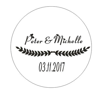 Wooden Ring Box Custom Name Date Jewellery Gift Box