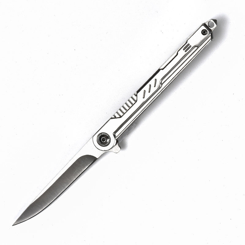 Like a bird Knife All Made of Steel built-in bearing Quick Easy Open Folding Knife