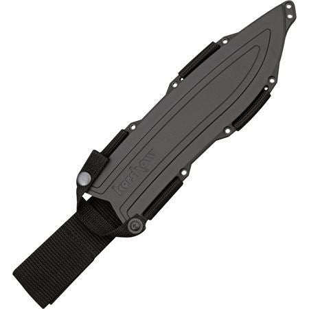 Kershaw 1077 Camp 10 - Tan/Black,Fixed Survival Knife,Sharp Machete