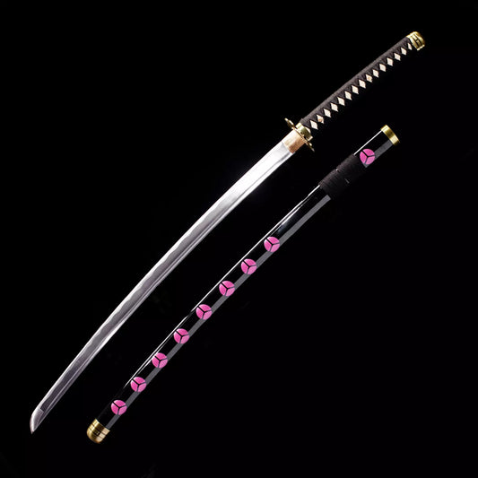 Zoro Knife Shusui 40“ DC53 Steel Blade Katana Japanese Samurai