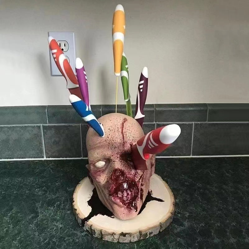 Halloween Decor Knife Holder Viral on TikTok