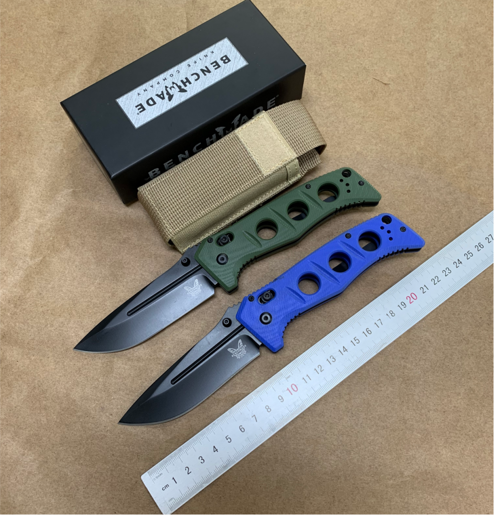 BENCHMADE 275 Adamas Tactical Folding Knife G10 Handle
